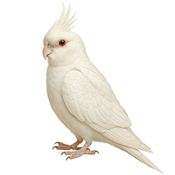 Albino Cockatiel